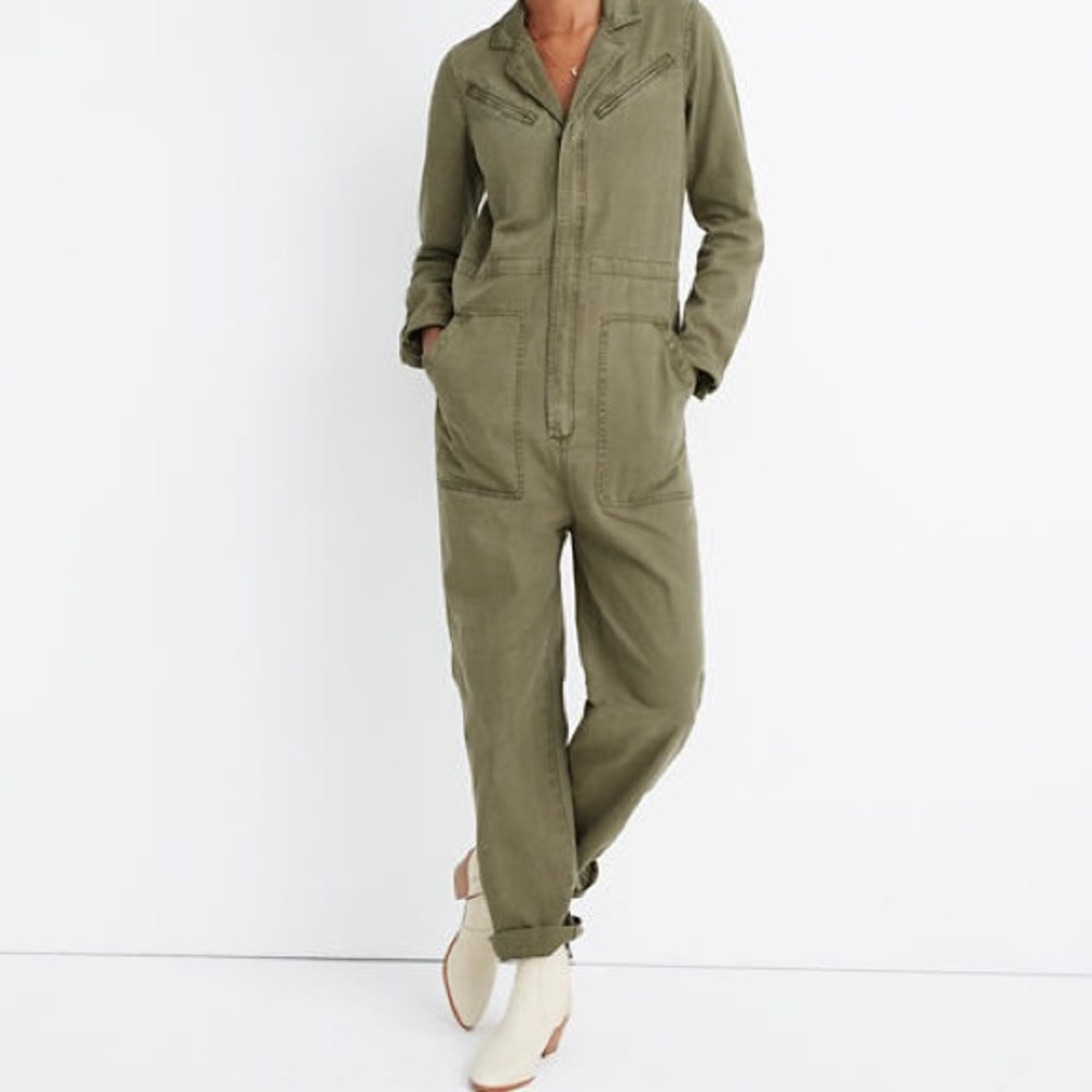 Madewell Flight Suit Coverall Jumpsuit